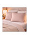 First Choice Set Pillowcases with Envelope Cover Powder Pink 50x70cm