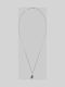 Twojeys Necklace With Star Design Made Of Silver With Gray Zircon