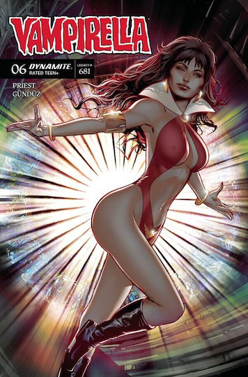 Vampirella 6 Cover B Greg Land Variant, Vol. 6 Cover B Greg Land Variant