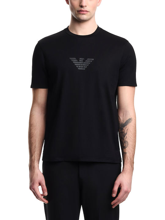 Emporio Armani Eagle T-Shirt Schwarz Herrenblusen