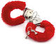 Karnevalsaccessoires Handfesseln Rote