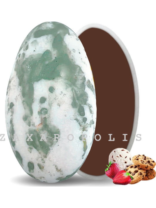 Zaxaropolis Jordan Almonds Choco Splash in Standard Shape with Chocolate Brown Flavour 1000gr