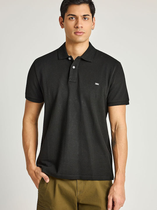 Funky Buddha Polo T-shirt Black Funky Buddha Polo T-shirt Black