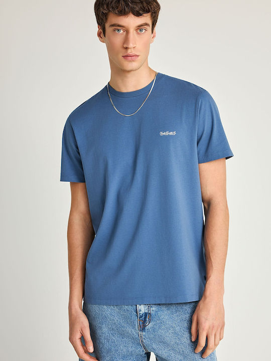 Funky Buddha T-shirt Indigo FBM013-001-04-INDIGO