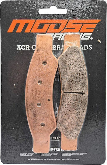 Moose Racing Metallische Motorradbremsbeläge M735-s47 1 Satz 1 Bremssattel