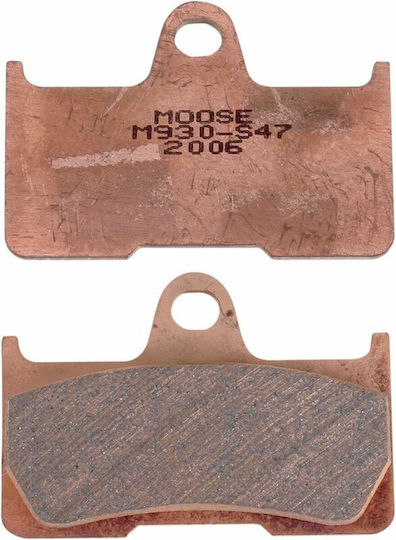 Moose Racing Metallic Motorcycle Brake Pads M930-s47 Set 1 Caliper