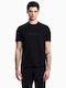 Herrenblusen Kurzarm T-Shirts Schwarz