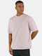 T-shirt Washed Powder Pink