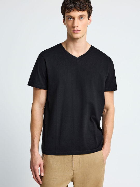 T-Shirt Schwarz FBM013-002-04-Black