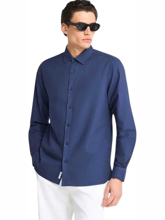 Funky Buddha Long Sleeve Cotton Shirt in Regula...