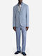 Sommer Herrenanzugsjacke Blau