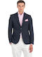 Sommer Herrenanzugsjacke Blau