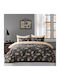 My Home Luxury Double Duvet Cover Set With 2 Pillowcases 220x240cm Multicolour