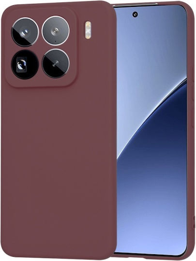 Techsuit Xiaomi Back Cover Burgundisch