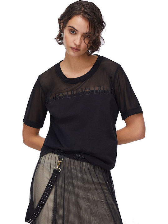Women's Cotton Black Sweater