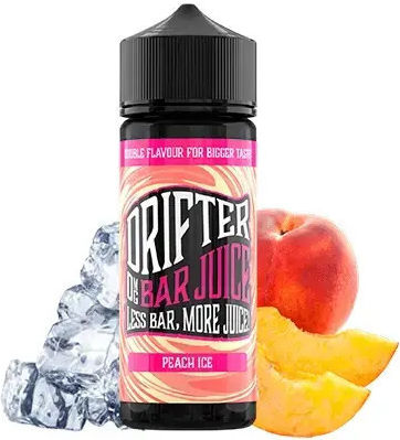 Drifter Vape Flavor Shot 24ml/120ml 1 Stück Pfirsich Eis