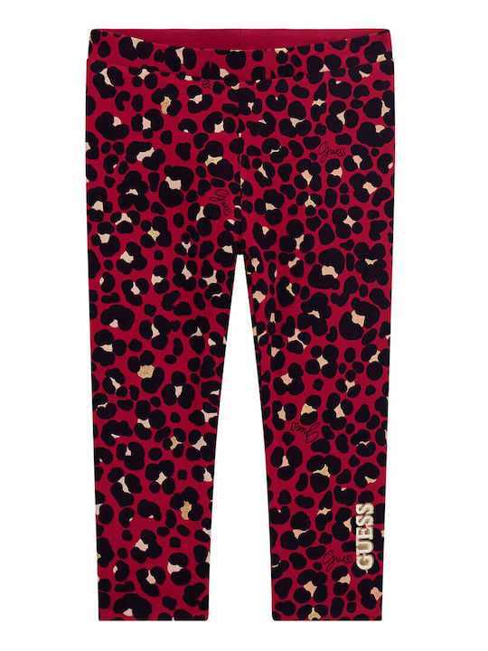 Kids Long Fuchsia Leggings