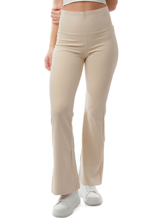 Beige Hochgebirge Caprijeans
