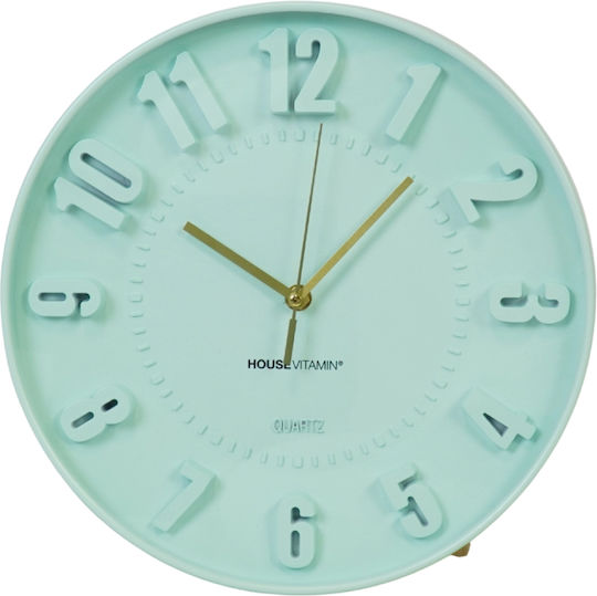 Housevitamin 3D Wall Clock Green