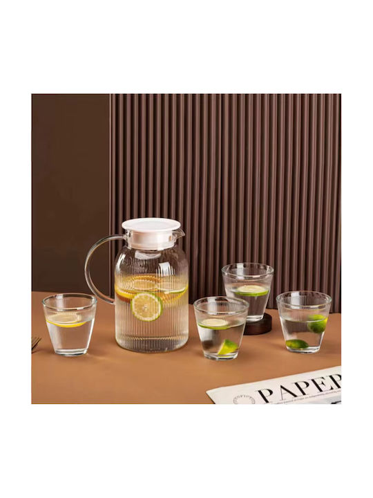 Dream House Kannen Servierset mit Gläsern Glas 1500ml Dream House Kannen Servierset mit Gläsern Glas 1500ml