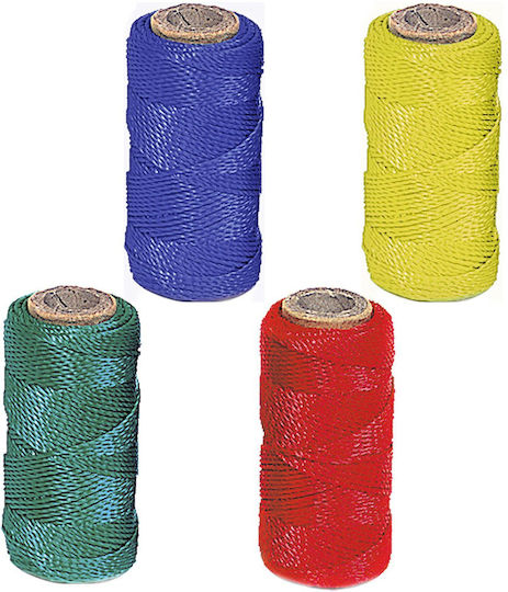Justnote Nylon Schnürsenkel Groß 100g 120m 1 Stück Blau