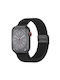 Wiwu Λουράκι Υφασμάτινο Μαύρο (Apple Watch 38/40/41/42mm)