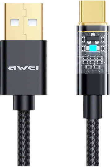 Awei USB 2.0 Cable USB-C male - USB-A 003902