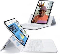 ESR Ascend Flip Cover με Πληκτρολόγιο (Ipad Pro 12.9 (2022/2021/2020/2018)) Λευκή