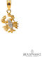 Velegrakis Charm Zodiac Sign Scorpio Gold 14K