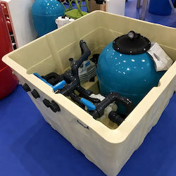 Hayward Granada with Powerflo Pump Pool Engine Room Hayward Granada with Powerflo Pump Pool Engine Room