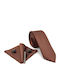 Life Style Butiken Set of Men's Ties Printed in Red Colour