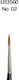 LeBruin Kunstpinsel Synthetisch Kolinsky Rund No02