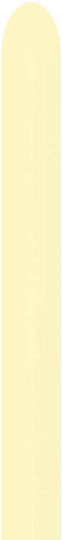 Modelare 114 cm 260 Galbene 50 Bucăți Pastel Matte Yellow