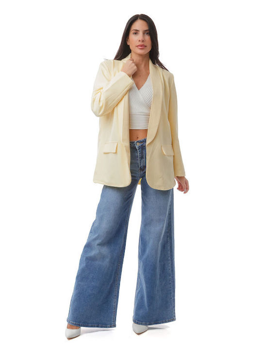 Silia D Women's Blazer Yellow