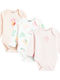 Cool Club Set Pink Onesies 3 Pieces