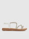 Weiß Damen Sandalen