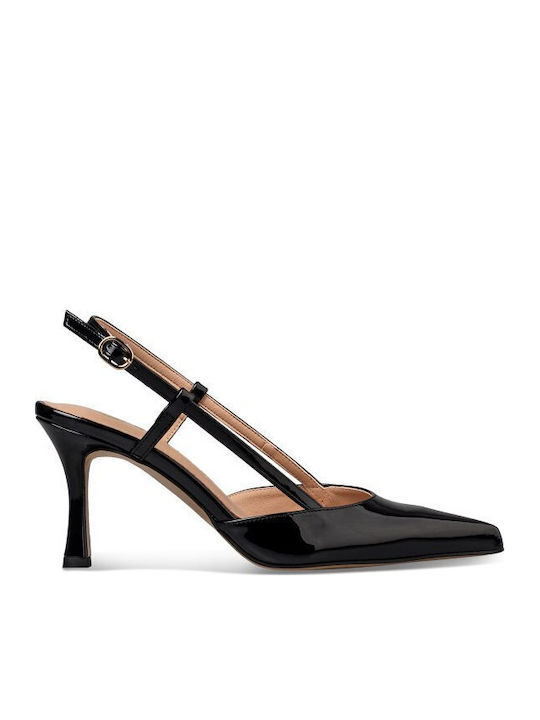 Envie Shoes Stiletto Pumps mit Riemen Schwarz E...
