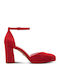 Heels with High Heel Red