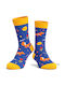 Hoho Socks Ανδρικές Κάλτσες Μπλε