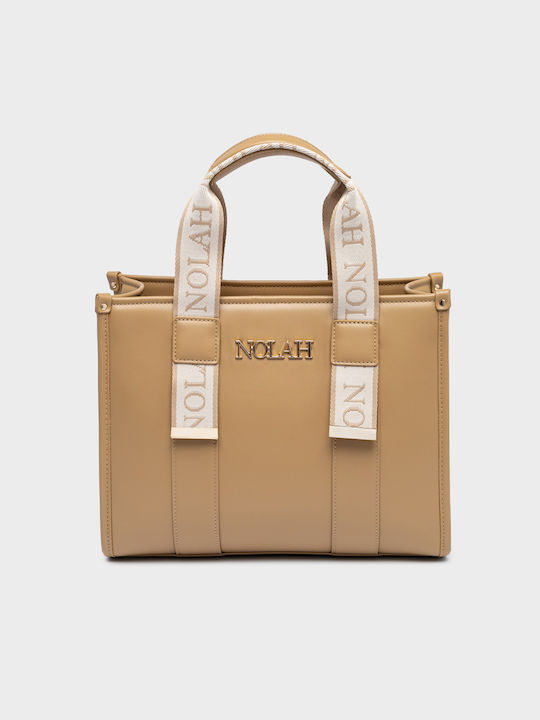 Nolah Kendra Women's Tote Bag Beige