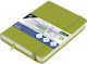 Sketchbook A6 Lime Green 140gr 160 Pages Elasti...