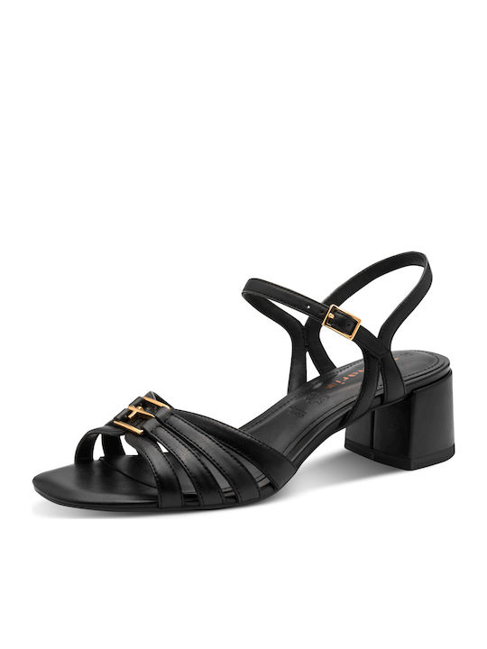 Leather Sandals Black