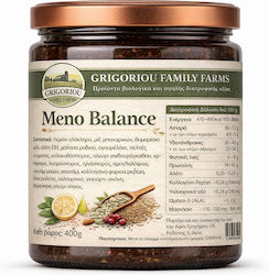 Grigoriou Family Farms Meno Balance Supplement for Menopause 400gr Grigoriou Family Farms Meno Balance Supplement for Menopause 400gr