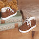 Baby Bloom Taufschuhe für Jungen Tabac Braun Baby Bloom