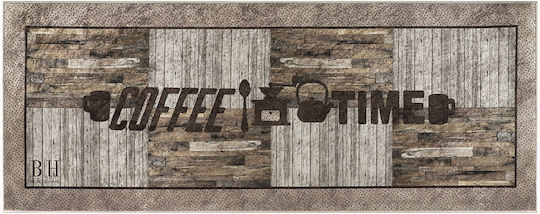 Beauty Home Küchenmatte Läufer mit Rutschfestem Untergrund Beige 60x160cm