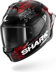 Shark Cup Full Face ECE 22.06 Speed-Vib Black/Red/Silver Shark Cup Full Face ECE 22.06 Speed-Vib Black/Red/Silver