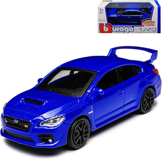 Subaru Wrx Sti 2017 Модел Автомобил 1:43 Син