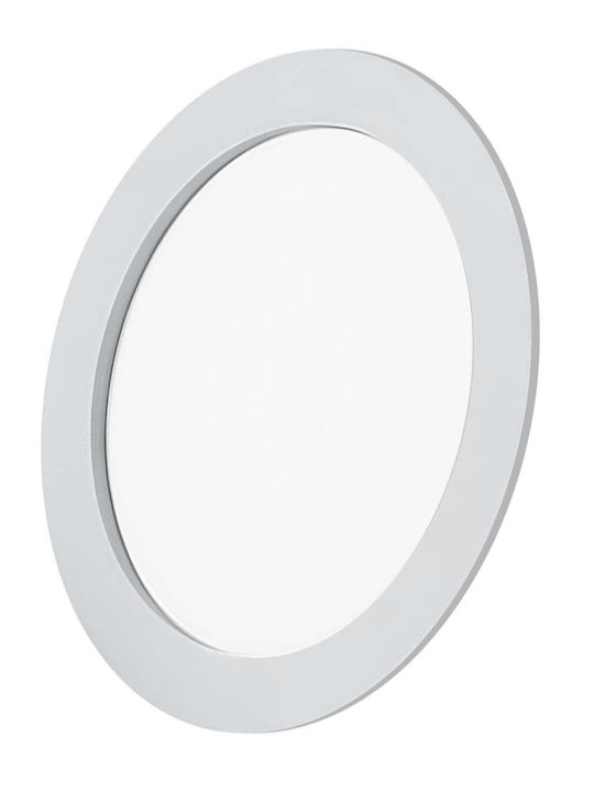 Avizar LED-Panels 12W Vertieft Rund Form 16,7cm 50.000 Stunden Weiß