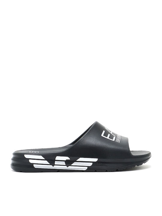 Men's Black Slides