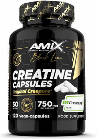 Amix Black Line Creatine Creapure Monohydrate Creatine 750mg 120 Capsules